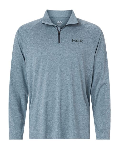 Men's Airweight Heather Quarter-Zip Pullover