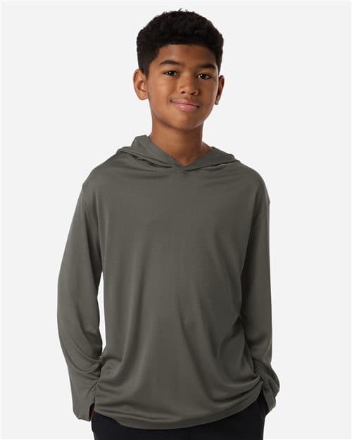 Youth Pro-Lock Performance Hooded Long Sleeve T-Shirt
