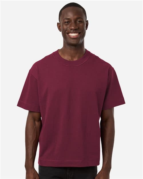 Unisex Heavyweight Cotton Mid-Length Tee