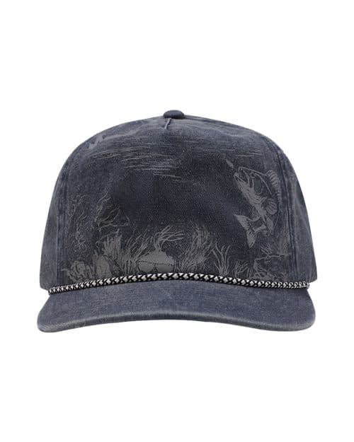 Walleye Nature Scene Cap