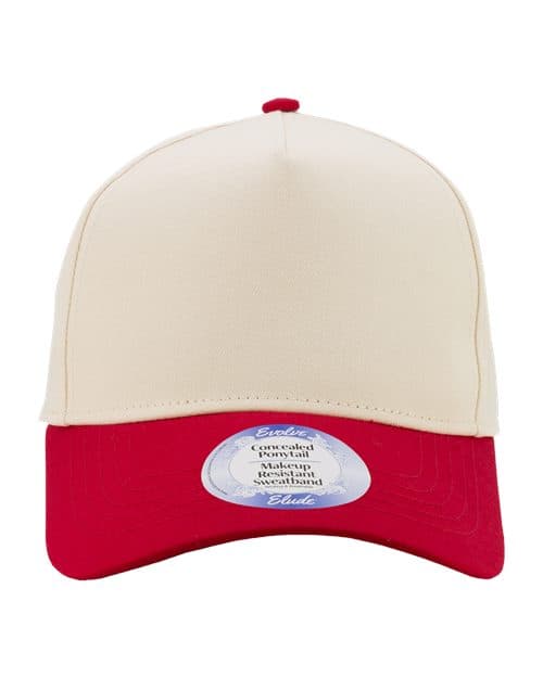 Women's Two-Tone Five-Panel Cap