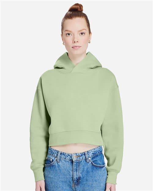 Women's Relaxed Cropped Hoodie Sweatshirt