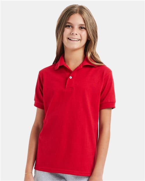 Youth EcoSmart® Jersey Polo