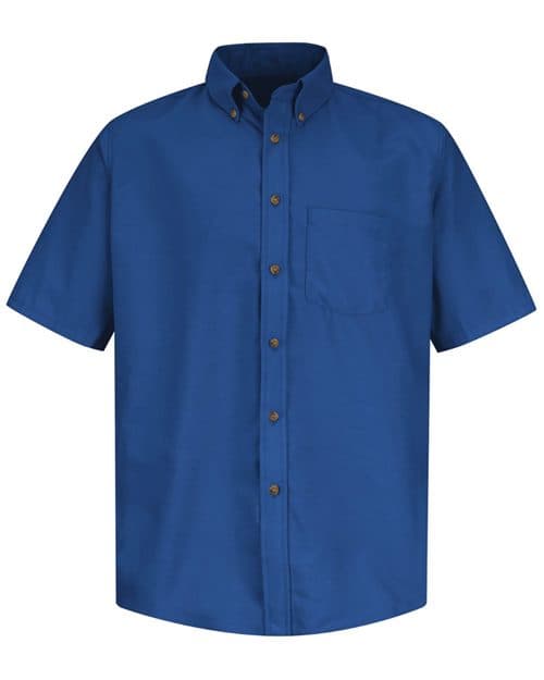Men's Poplin Short Sleeve Dress Shirt