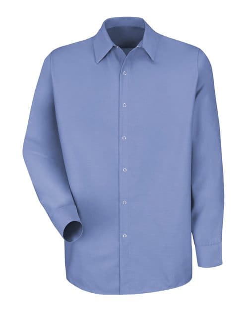 Men's Specialized Pocketless Long Sleeve Work Shirt