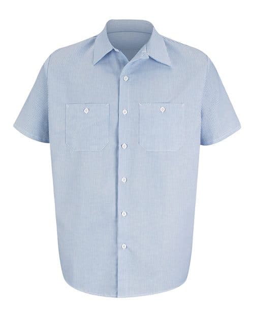 Men's Tall Industrial Stripe Work Shirt