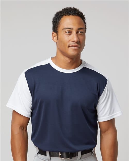 Men's Crewneck Pullover Baseball Jersey