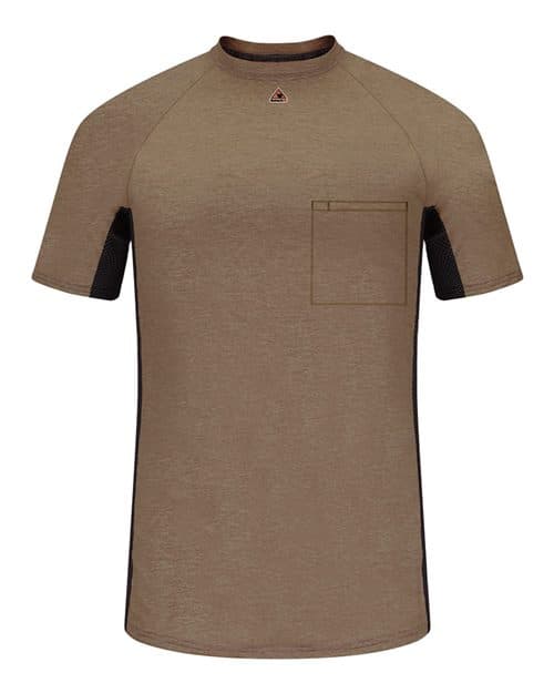 Men's FR Two-Tone Base Layer with Concealed Chest Pocket- EXCEL FR
