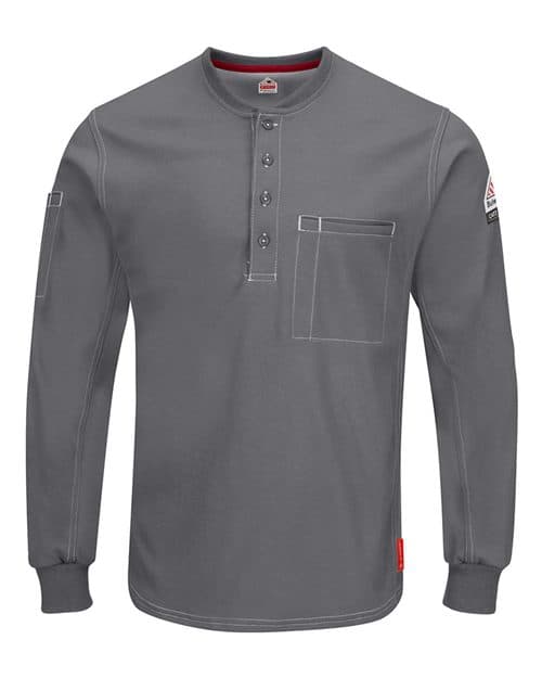 Men's Tall iQ Series® Plus Long Sleeve Henley