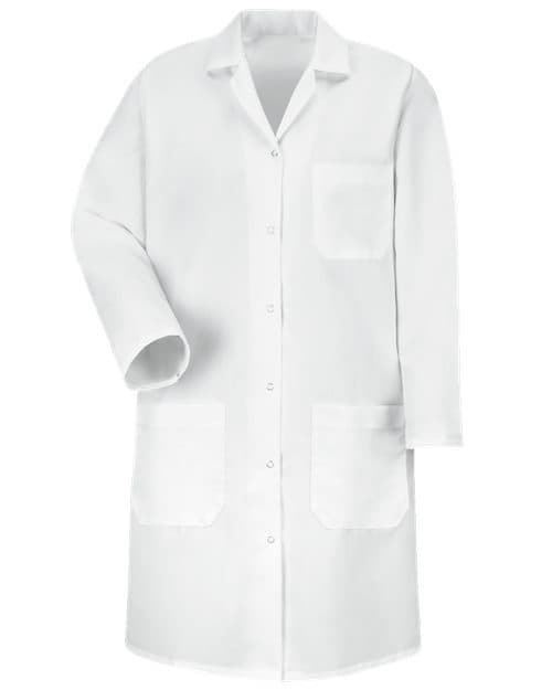 Women's Gripper Front Lab Coat