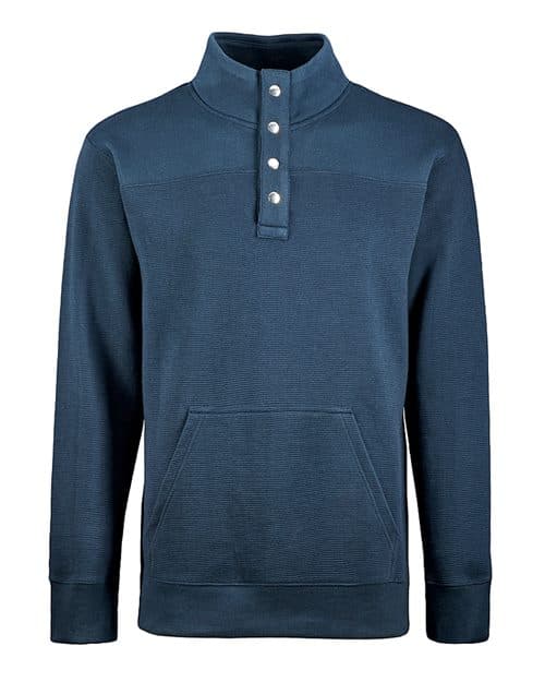 Men's Ripple Fleece Snap Sweatshirt