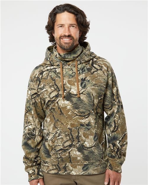 Men's Gaiter Fleece Hooded Sweatshirt