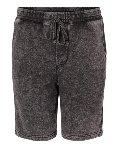 Unisex Mineral Wash Fleece Shorts