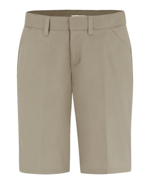 Women's Flat Front Shorts