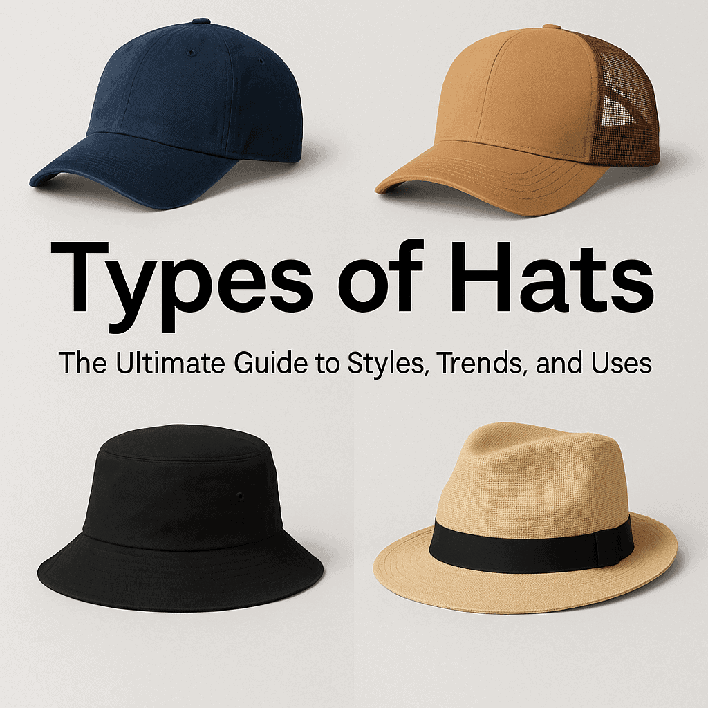 types of hats print habit