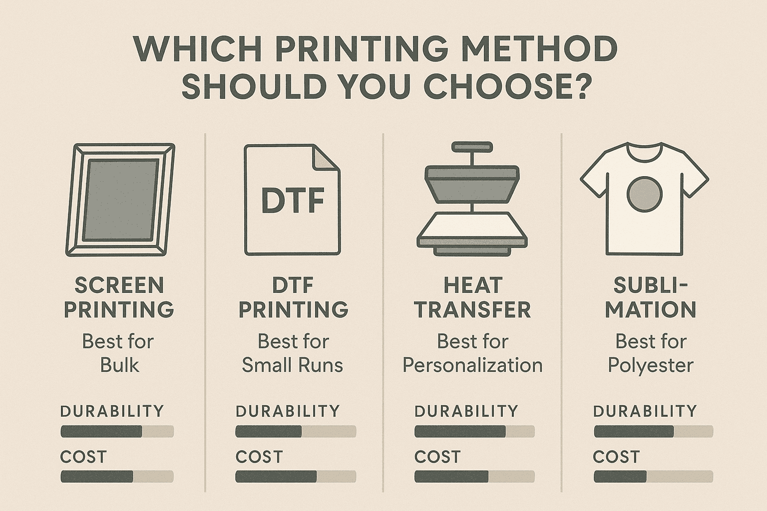 which t shirt printing method