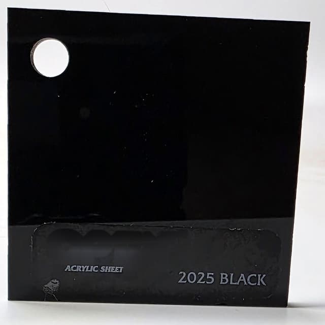 Black Acrylic 2025