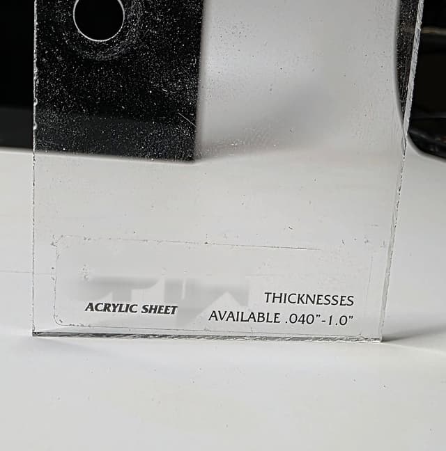 Clear Acrylic