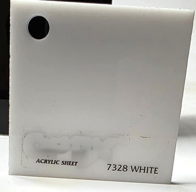 White Acrylic 7328