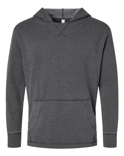 Unisex Vintage Wash Fleece Hoodie Sweatshirt