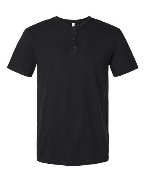 Unisex CVC Henley Tee