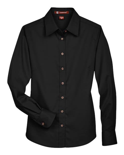 Women's Easy Blend™ Long Sleeve Twill Dress Shirt with Stain-Release
