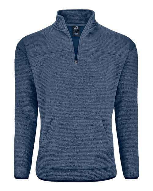 Unisex Pebble Fleece Quarter-Zip Pullover