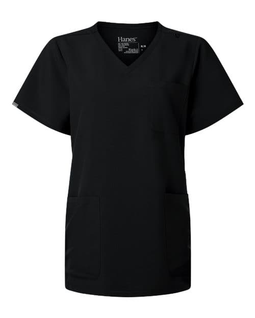 Women's V-Neck 3 Pocket Scrub Top