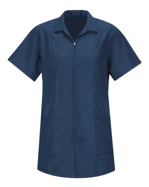 Women's Zip Front Smock