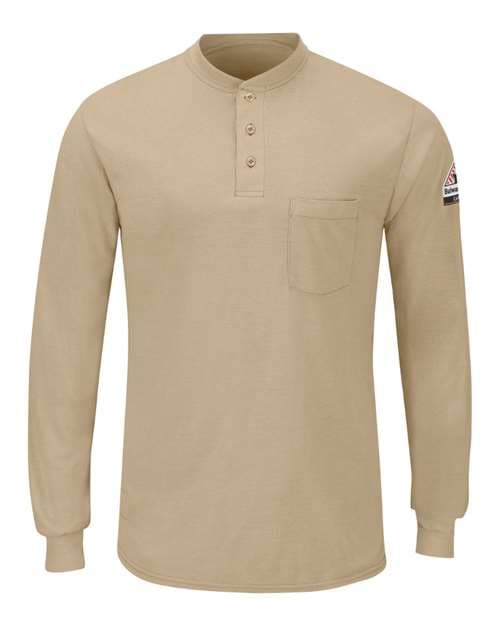 Men's Long Sleeve Henley