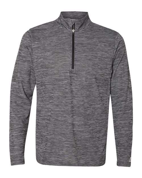Men's Striated Quarter-Zip Pullover