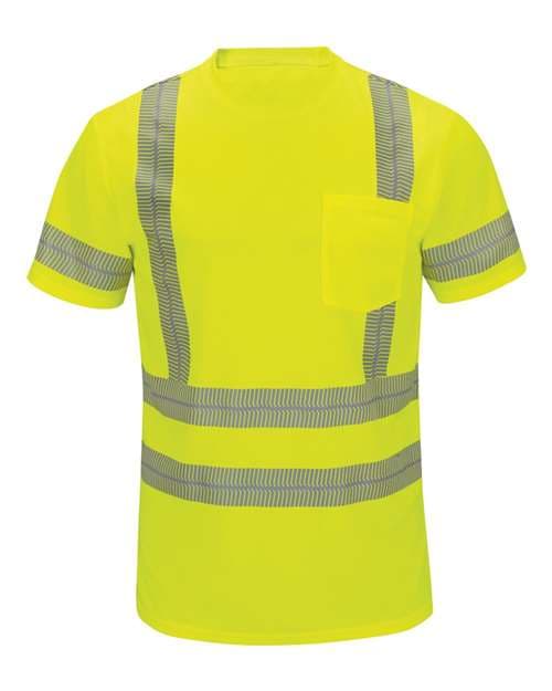 Men's Tall High Visibility Short Sleeve T-Shirt