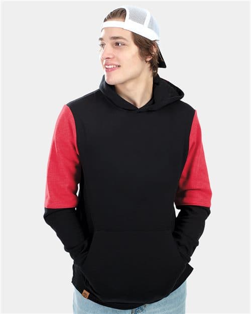 Youth All-American Team Fleece Colorblocked Hooded Sweatshirt