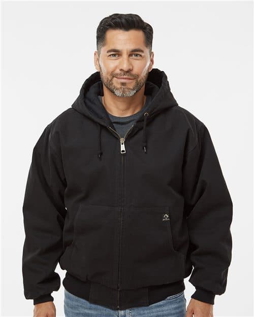 Men's Tall Cheyenne Boulder Cloth™ Hooded Jacket with Tricot Quilt Lining