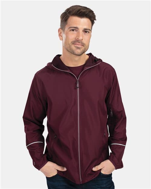 Men's Packable Hooded Jacket