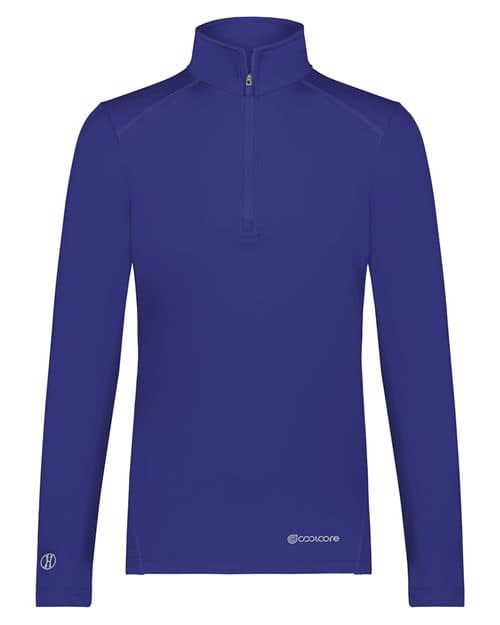 Women's CoolCore® Quarter-Zip Pullover
