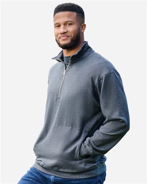 Unisex Electric Fleece Quarter-Zip Sweatshirt