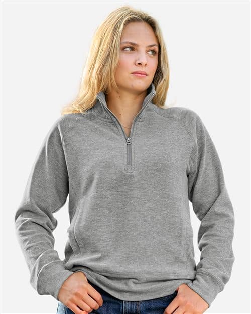 Women's Electric Fleece Quarter-Zip Sweatshirt