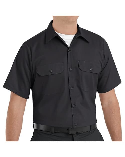 Men's Utility Short Sleeve Work Shirt