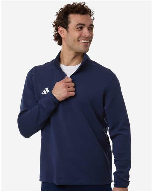 Men's 3-Stripes Quarter-Zip Pullover