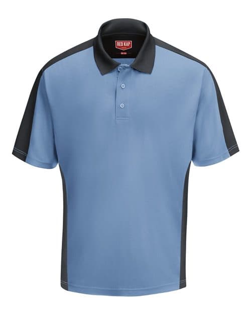 Men's Performance Knit Two Tone Polo