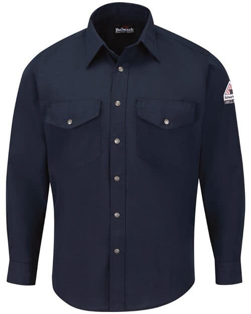 Men's Tall Snap-Front Uniform Shirt - Nomex® IIIA 4.5 oz.