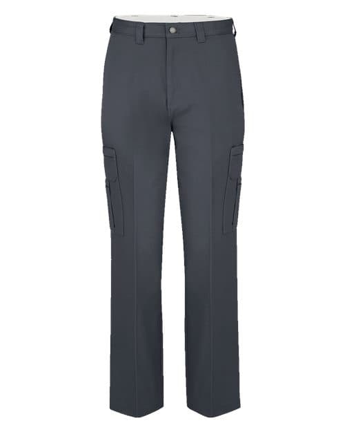 Men's Extended Sizes Industrial Cotton Cargo Pants