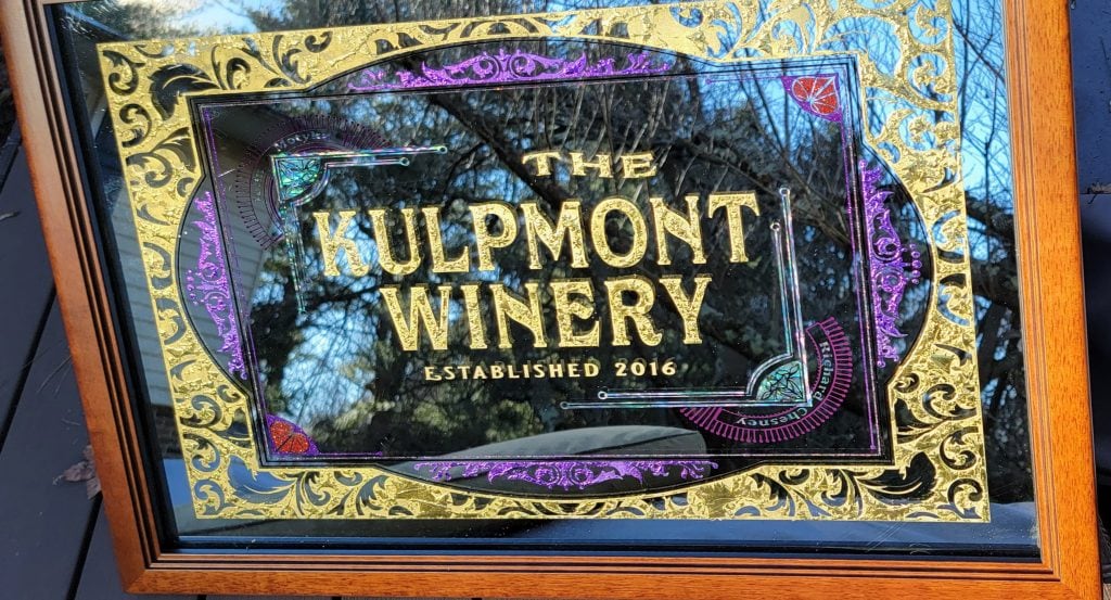 Custom promotional products collage showing a One Of A Kind Glass Sign