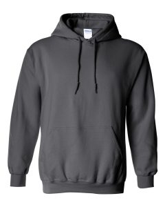 Gildan 18500 charcoal front high