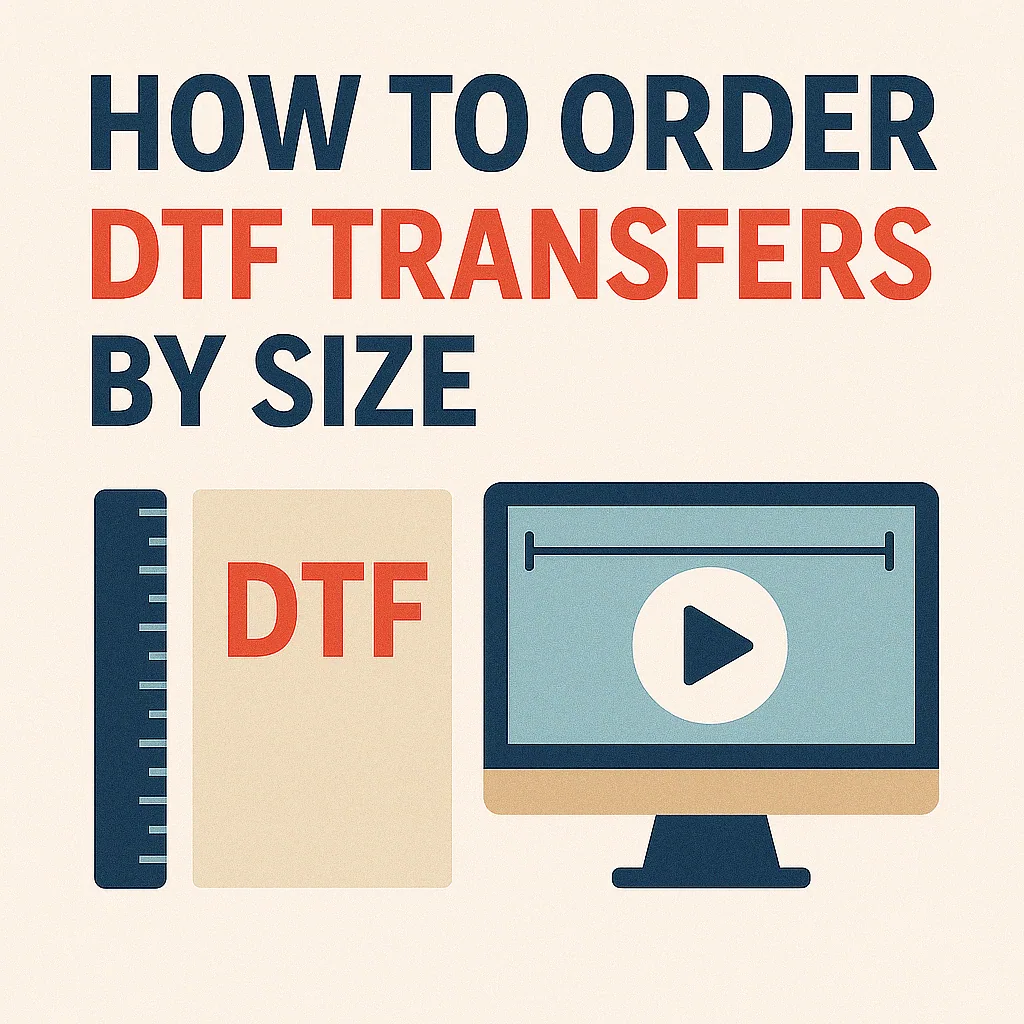 order DTF Transfers by size