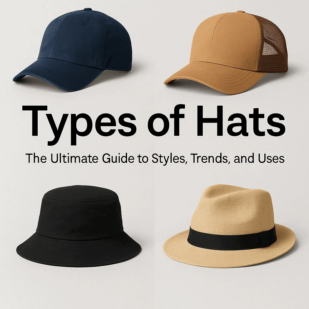 image showing several types of hats